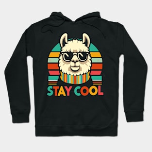 Retro Llama Hoodie